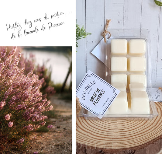 Fondant Parfumé. Brise de Provence. Cire de Soja.