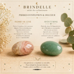 Bracelet Pierre de Lune et Aventurine, Porte-bonheur – Image 2