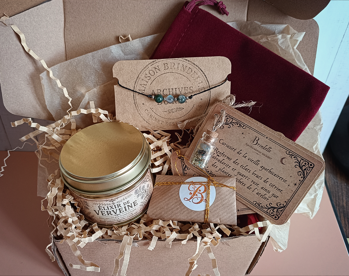 An1b DEF cofre con pulsera Coffret Cadeau Apothicaire · Verveine – Image 1