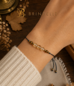 Bracelet citrine et œil de tigre – Image 2