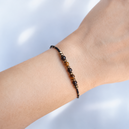 Bracelet fin Triple Protection. Délicat minimaliste