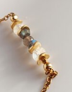 Bracelet Paris. Labradorite et pierre de lune – Image 4
