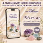 Le petit guide des pierres naturelles. Livre interactif de lithothérapie PDF