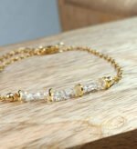 Bracelet Vienne en diamants Herkimer et citrine – Image 6