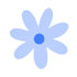 flor azul